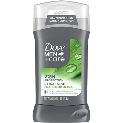 Men+Care  Deodorant Stick aluminum-free deodorant formula for 72H protection Extra Fresh with Vitamin E and Triple Action Moisturizer