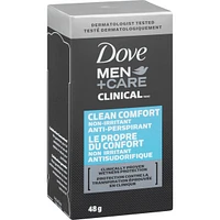Dove Men+Care Clinical Protection Antiperspirant for total skin comfort Clean Comfort antibacterial odour protection 48 g