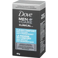 Dove Men+Care Clinical Protection Antiperspirant for total skin comfort Clean Comfort antibacterial odour protection 48 g