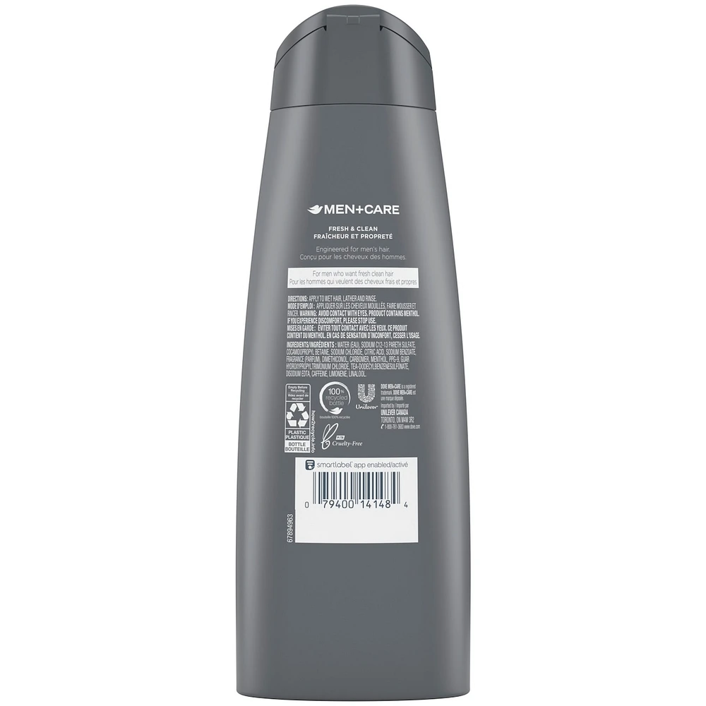 Dove Men+Care 2in1 Shampoo + Conditioner Fresh Clean 355ml
