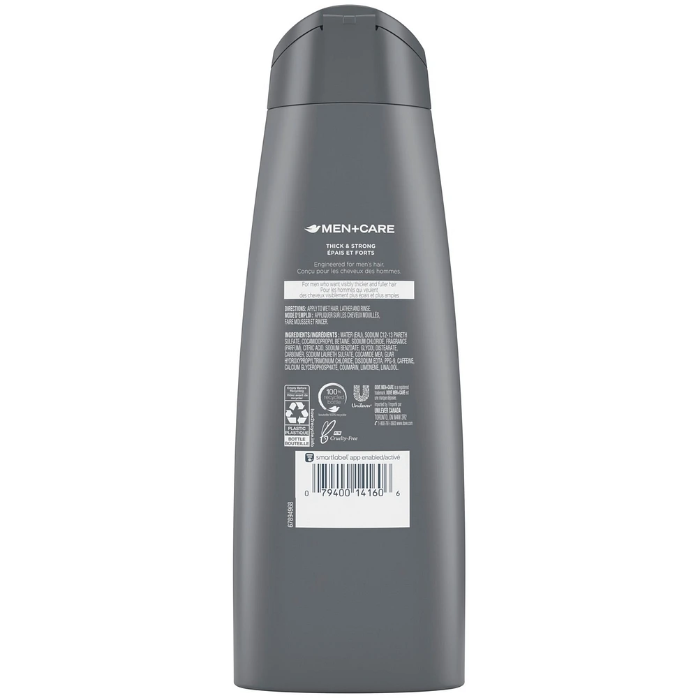 Dove Men+Care Fortifying 2-in-1 Shampoo & Conditioner Thick and Strong 355ml