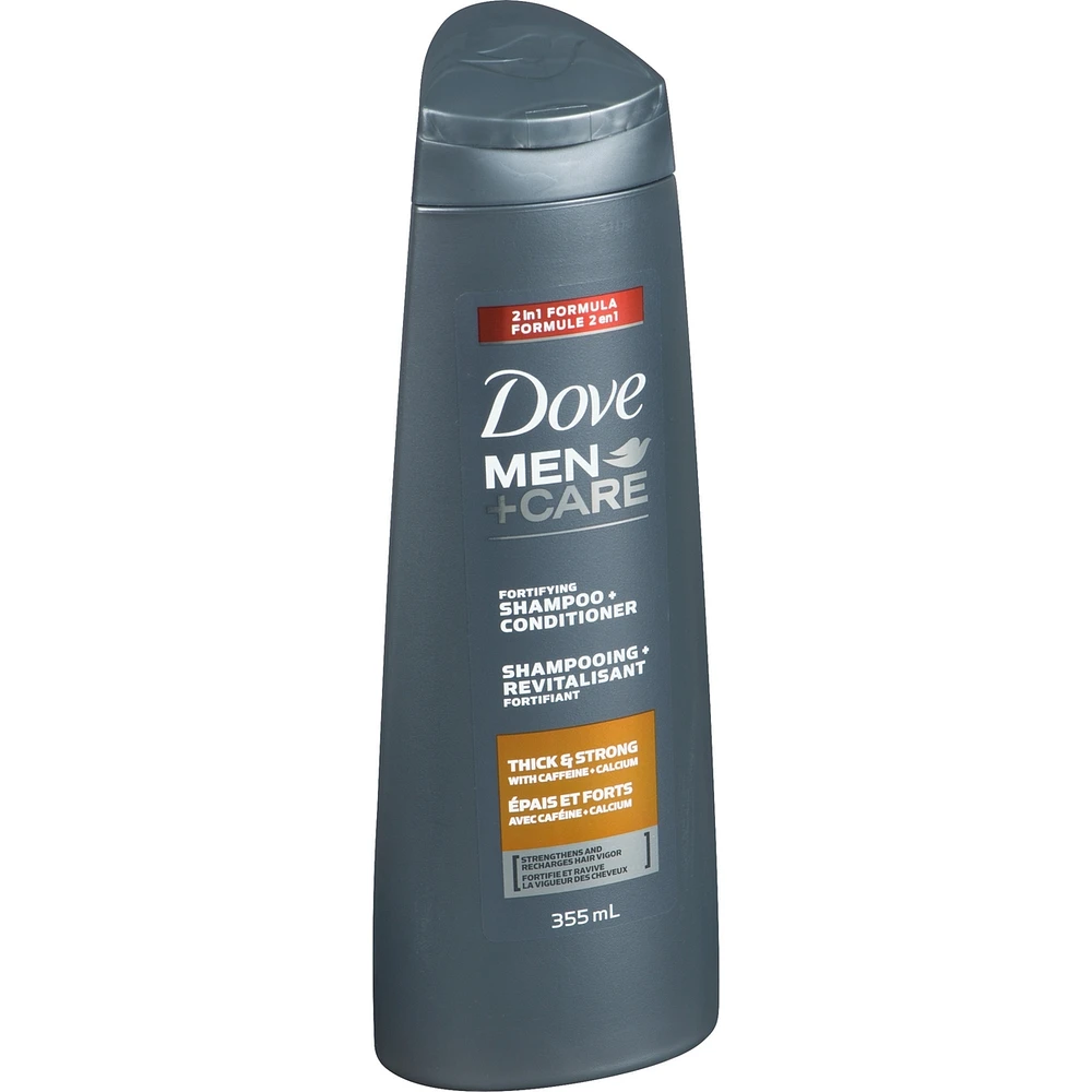 Dove Men+Care Fortifying 2-in-1 Shampoo & Conditioner Thick and Strong 355ml