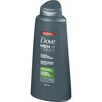 Dove Men+Care Fortifying Shampoo & Conditioner 2in1 for daily use Fresh Clean with caffeine and menthol 750 ml