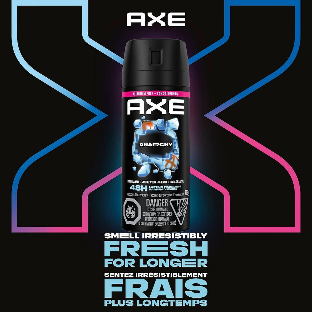 AXE  Deodorant Body Spray  Anarchy  113 g