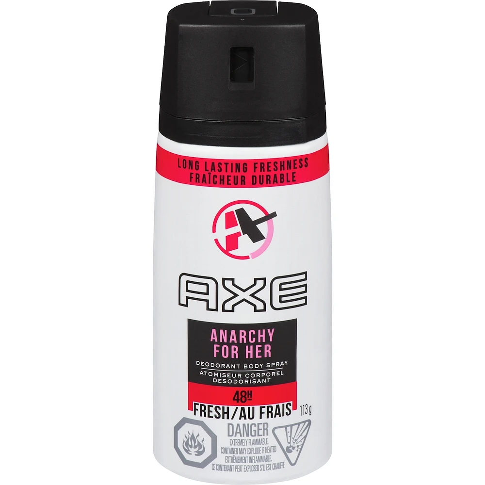 AXE Daily Fragrance Anarchy For Her antibacterial odour protection 113 GR