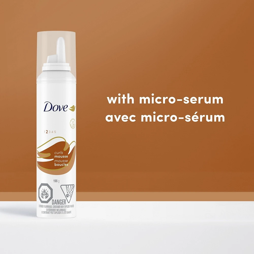 Dove Mousse Curls 198 GR