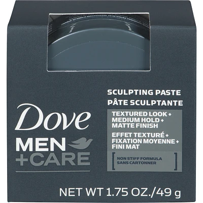 Dove Men+Care  Molding Hair Paste for men's hair styling Medium Hold textured look + matte finish 49 g