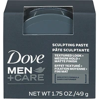 Dove Men+Care  Molding Hair Paste for men's hair styling Medium Hold textured look + matte finish 49 g