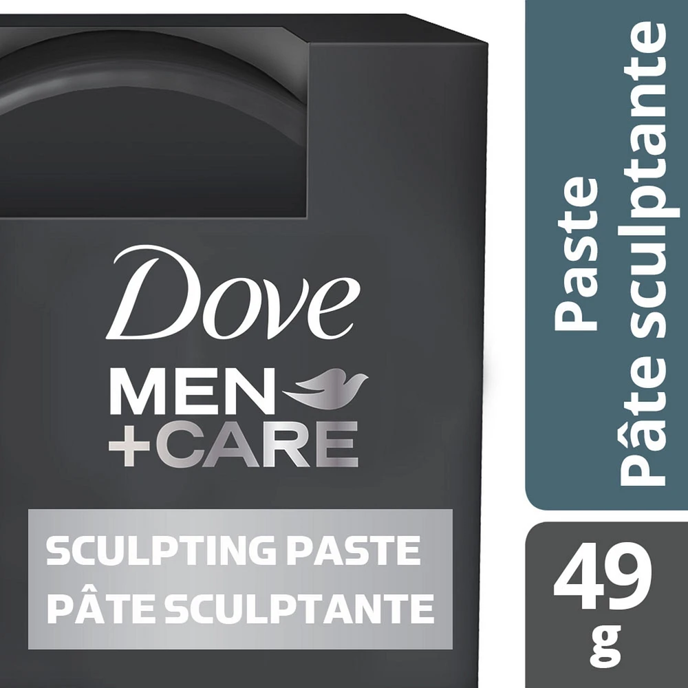 Dove Men+Care  Molding Hair Paste for men's hair styling Medium Hold textured look + matte finish 49 g