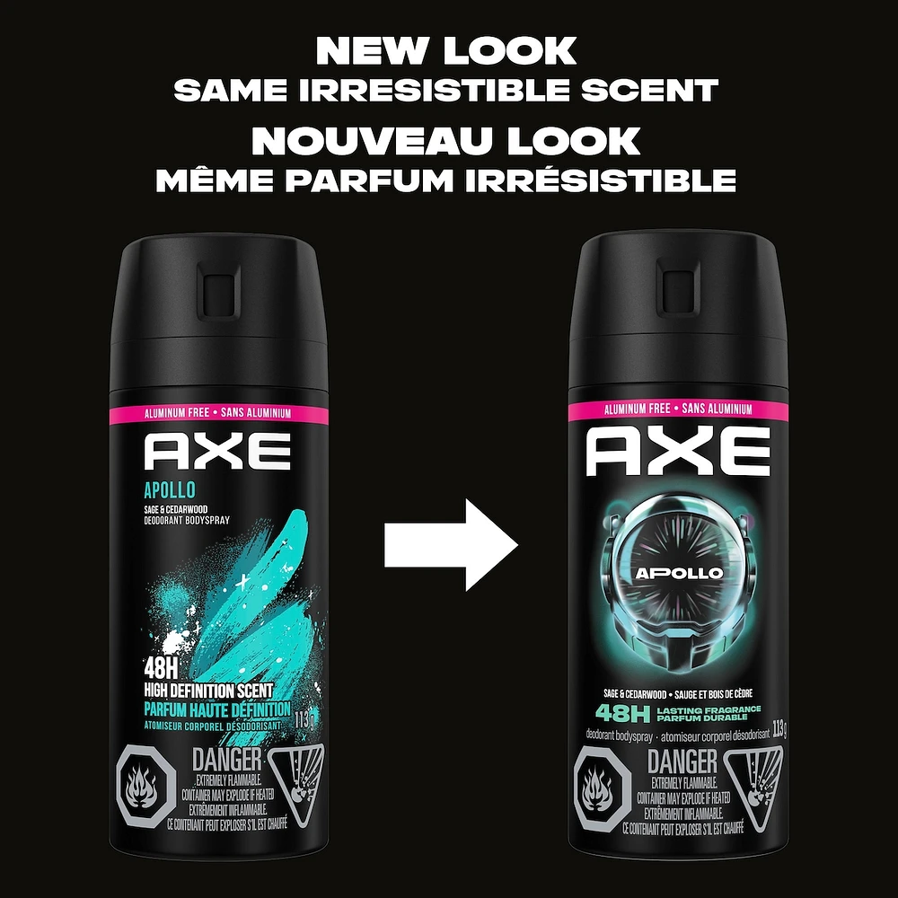 AXE  Deodorant Body Spray  Apollo  113 g