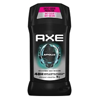 AXE  Antiperspirant Stick for Long Lasting Sweat Protection Apollo Sage & Cedarwood Men's Antiperspirant 48 hours anti-sweat with high definition scent 76 g