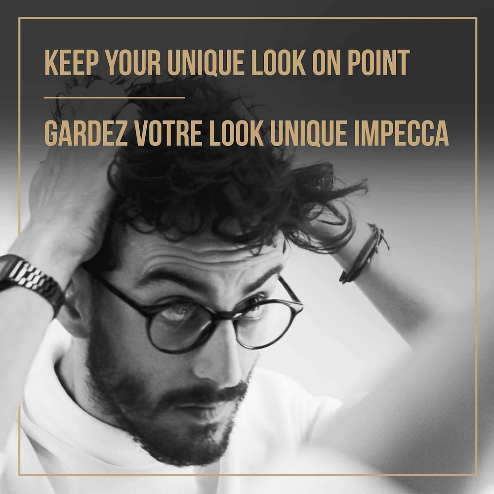 Mens Styling Paste hair styling for a Messy Look Flexible Medium Hold, Low Shine
