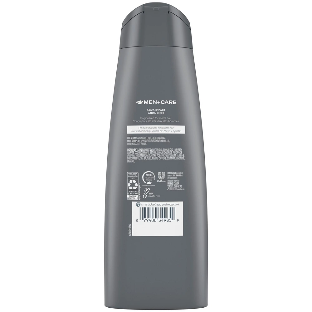 Dove Men+Care Shampoo Aqua Impact 355 ML