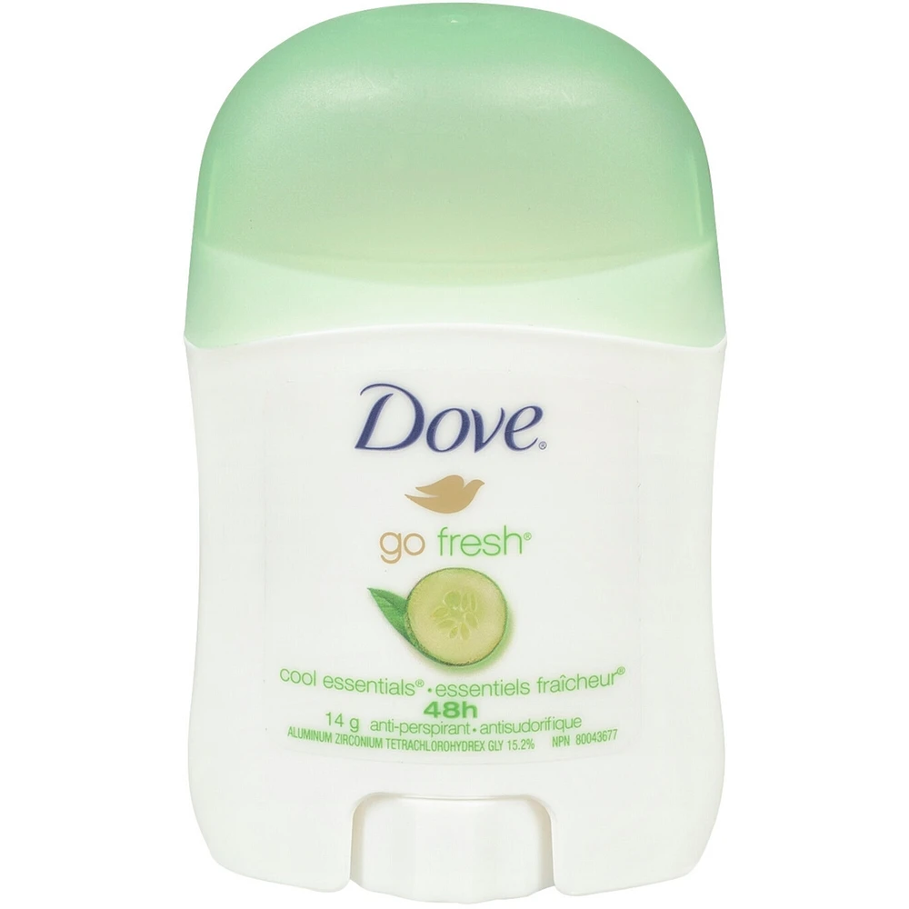 Dove Go Fresh Antiperspirant Stick Cool Essentials antibacterial odour protection 14 GR