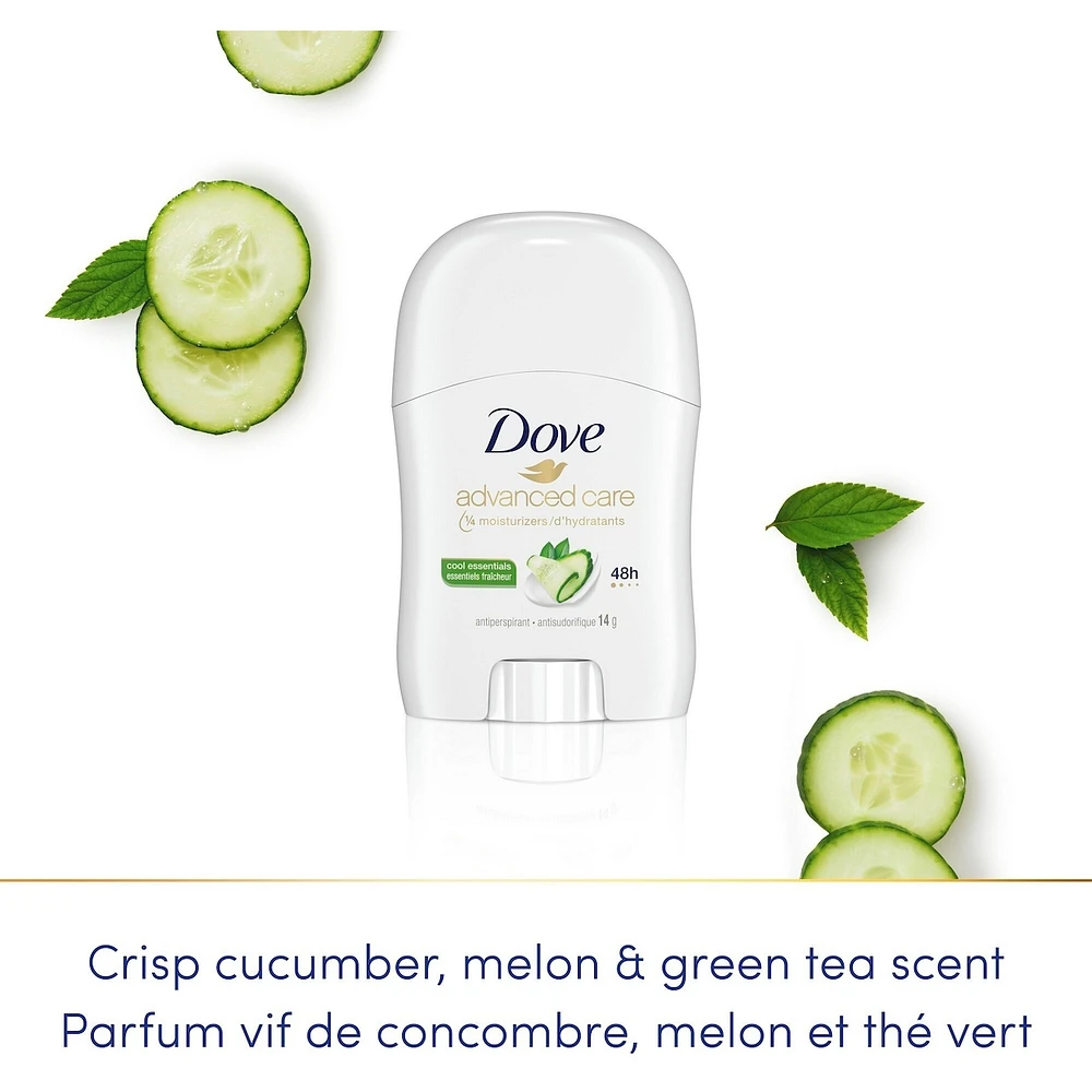 Dove Go Fresh Antiperspirant Stick Cool Essentials antibacterial odour protection 14 GR
