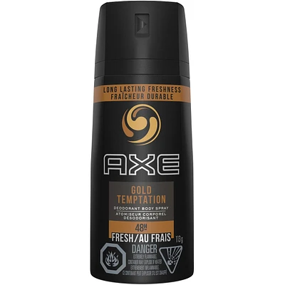 AXE  Deodorant Body Spray  Gold Temptation  113 g