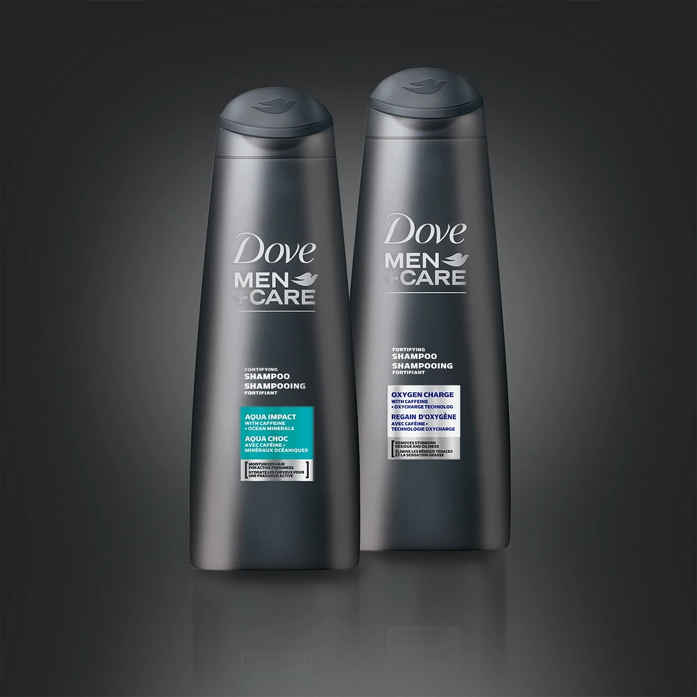 Dove Men+Care Shampoo Oxygen Charge ML