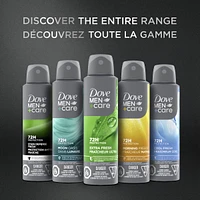 Dove Men+Care Dry Spray Antiperspirant for fighting sweat and odour Extra Fresh antibacterial odour protection 107g