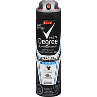 Degree Men Antiperspirant Dry Spray UltraClear Black + White® Fresh antibacterial odour protection 107 GR