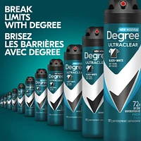 Degree Men Antiperspirant Dry Spray UltraClear Black + White® Fresh antibacterial odour protection 107 GR