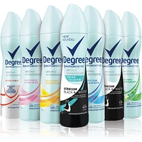 Dove Black+White Dry Spray Antiperspirant Pure Rain antibacterial odour protection 107 GR