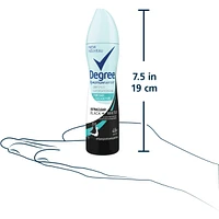 Dove Black+White Dry Spray Antiperspirant Pure Rain antibacterial odour protection 107 GR