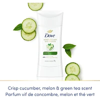 Dove Advanced Care Antiperspirant Stick For Smooth Underarms Cool Essentials antibacterial odour protection 74 g