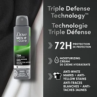 Dove Men+Care Dry Spray Antiperspirant Stain Defense Fresh antibacterial odour protection 107 GR