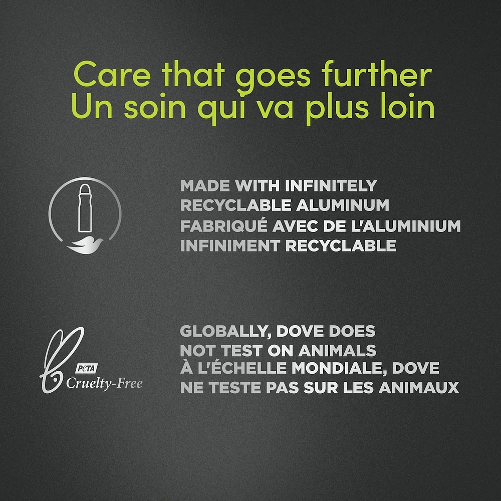Dove Men+Care Dry Spray Antiperspirant Stain Defense Fresh antibacterial odour protection 107 GR