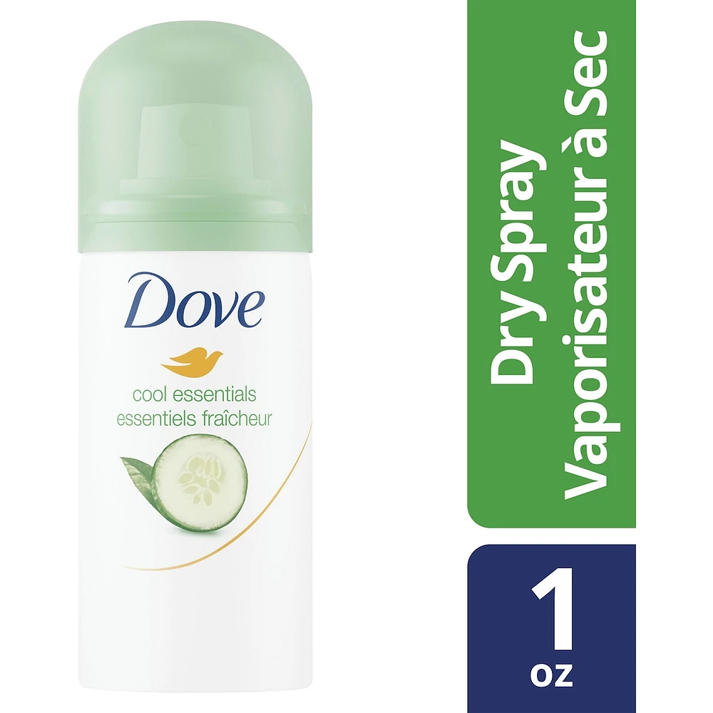 Dove Dry Spray Antiperspirant Cool Essentials antibacterial odour protection 28 GR