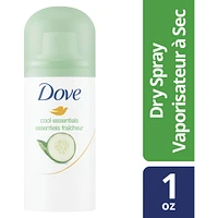 Dove Dry Spray Antiperspirant Cool Essentials antibacterial odour protection 28 GR