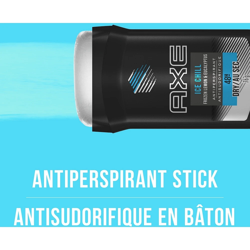 Deodorant  AXE  Ice Chill protection antibactérienne contre les odeurs 85 GR