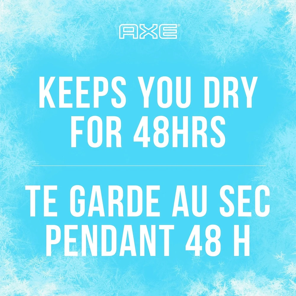 Deodorant  AXE  Ice Chill protection antibactérienne contre les odeurs 85 GR