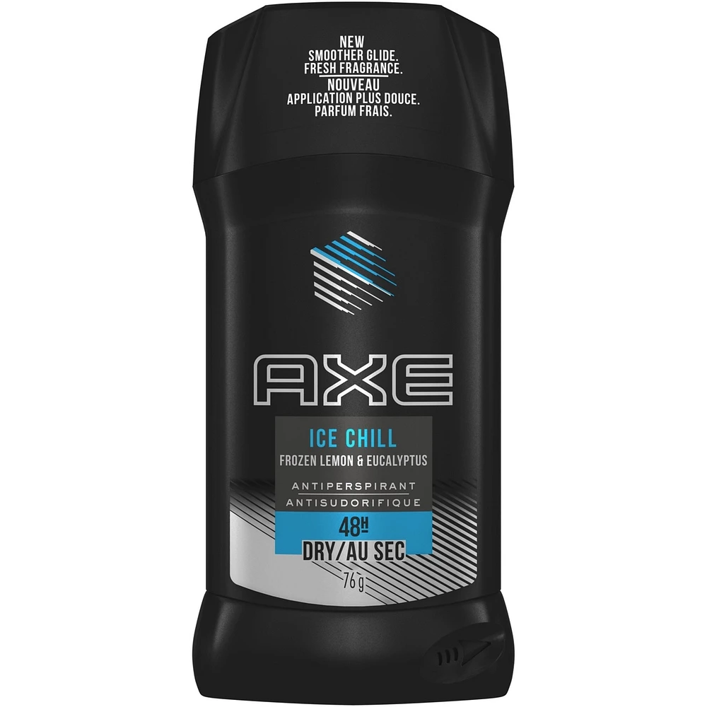 AXE  Ice Chill  Antiperspirant Stick for Men with 48-Hour Anti-Sweat Protection and High-Definition Scent 76 g