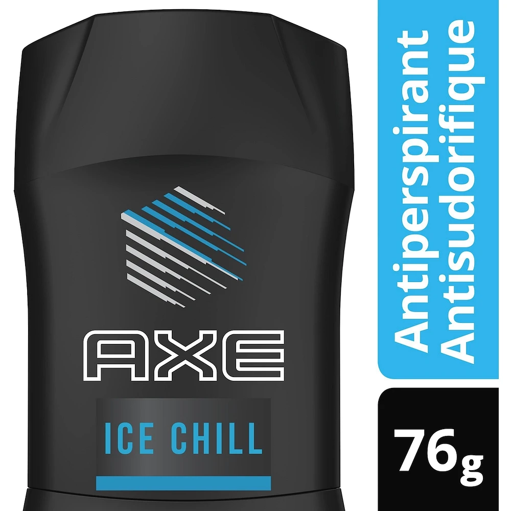 AXE  Ice Chill  Antiperspirant Stick for Men with 48-Hour Anti-Sweat Protection and High-Definition Scent 76 g