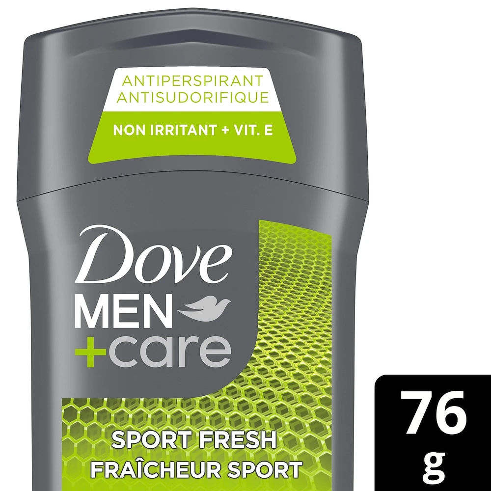 Dove Men+Care Antiperspirant Stick ACTIVE+FRESH antibacterial odour protection 76 GR