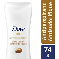 Antisudorifique en bâton pour femmes Beurre de Karité protection 48 h et des aisselles douces et lisses 74 g
