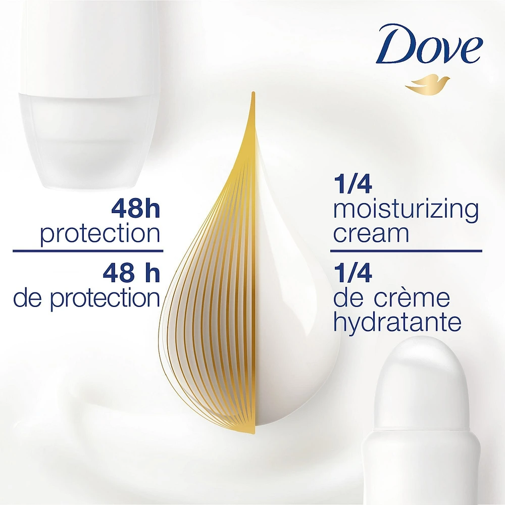 Dove Antiperspirant Deodorant Stick Apple and White Tea Scent antibacterial odour protection 74g