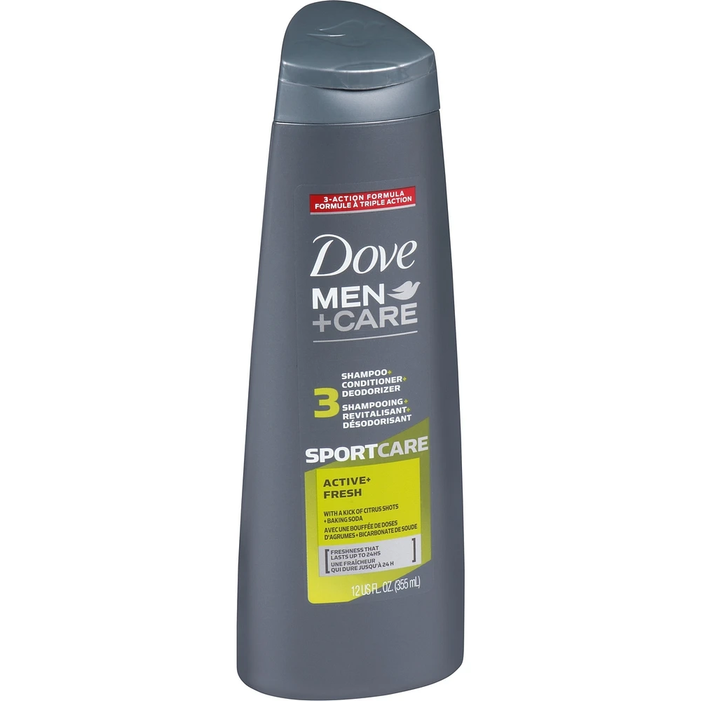 Dove Men+Care SportCare 2in1 Shampoo and Conditioner Active+Fresh 355 ML