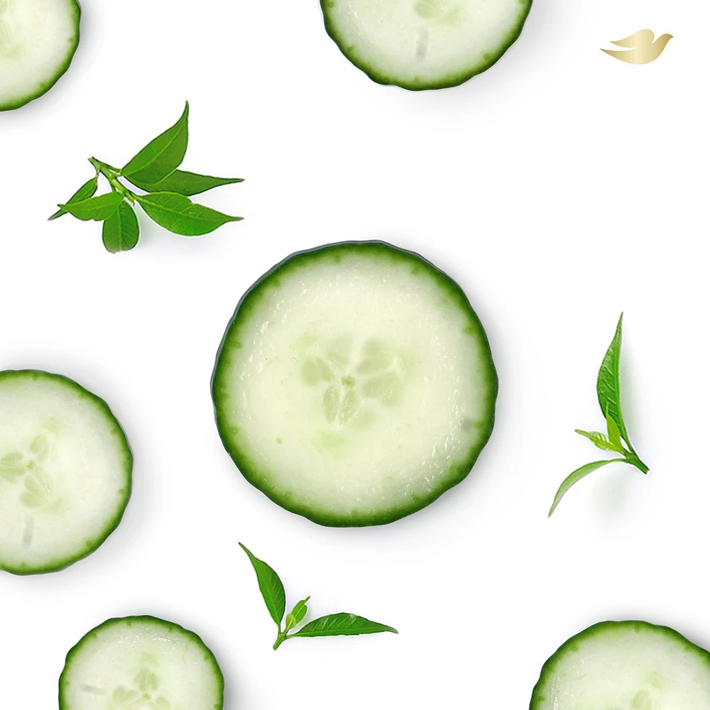 Dove 0% Aluminum Deodorant for smooth underarms Cucumber & Green Tea antibacterial odour protection 74 g