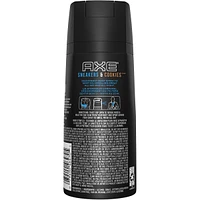 Désodorisant en vaporisateur pour hommes AXE  Sneakers and Cookies protection antibactérienne contre les odeurs 113 g