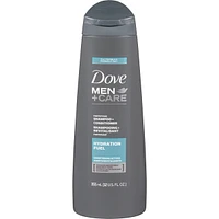 Dove Men+Care 2 in 1 Shampoo and Conditioner with conditioning actives Hydration Fuel fortifies with every wash 355 ml