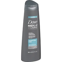 Dove Men+Care 2 in 1 Shampoo and Conditioner with conditioning actives Hydration Fuel fortifies with every wash 355 ml