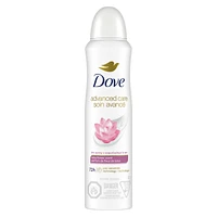 Dove Nourishing Secrets Antiperspirant Dry Spray Lotus Flower Scent antibacterial odour protection 107 g