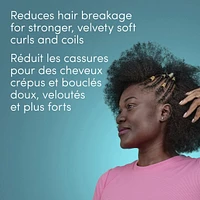 CROWN Collection Hydration Restore Conditioner for coily and curly hair with plant-based squalane and coconut oil