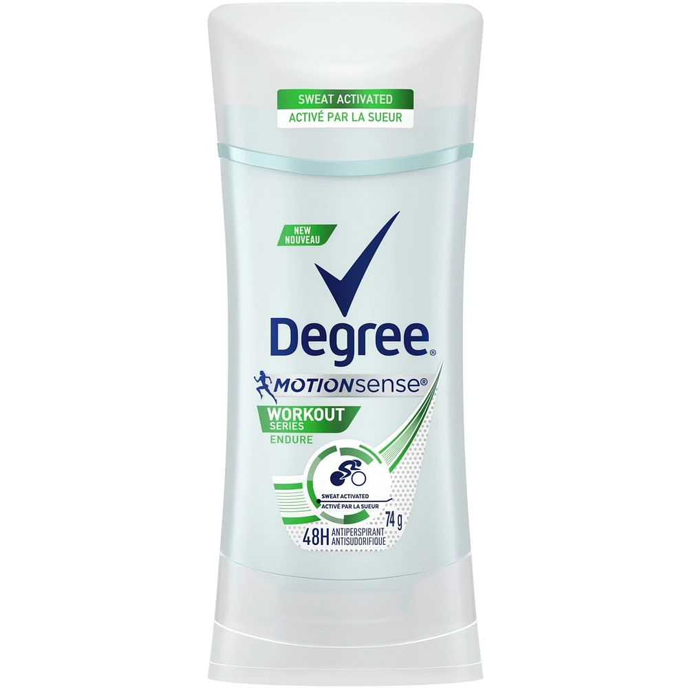 Advanced Antisudorifique en bâton pour 72 h de protection contre les odeurs et la transpiration Workout Series Endure avec technologie MotionSense®