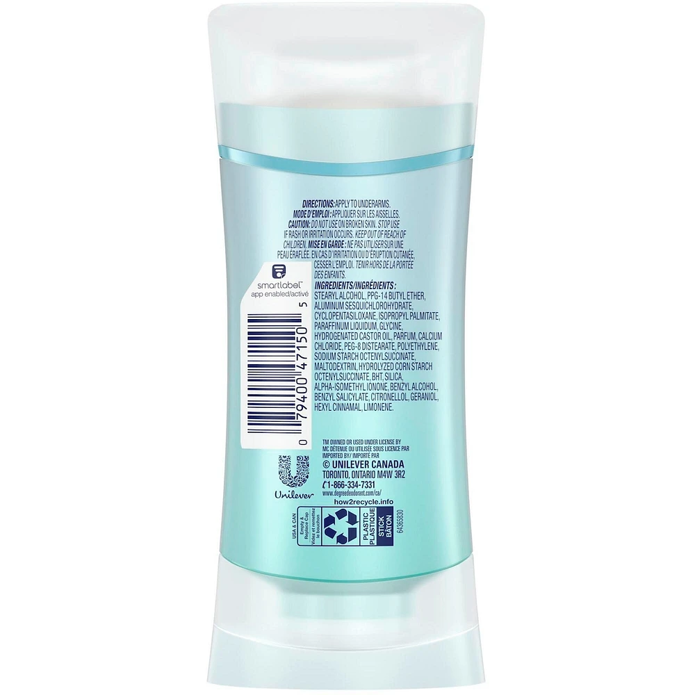 Advanced Antisudorifique en bâton pour 72 h de protection contre les odeurs et la transpiration Workout Series Endure avec technologie MotionSense®