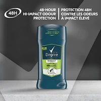 Antisudorifique en bâton pour une protection de 48 h contre les odeurs Degree Men Workout Endure protection antibactérienne contre les odeurs 76 g