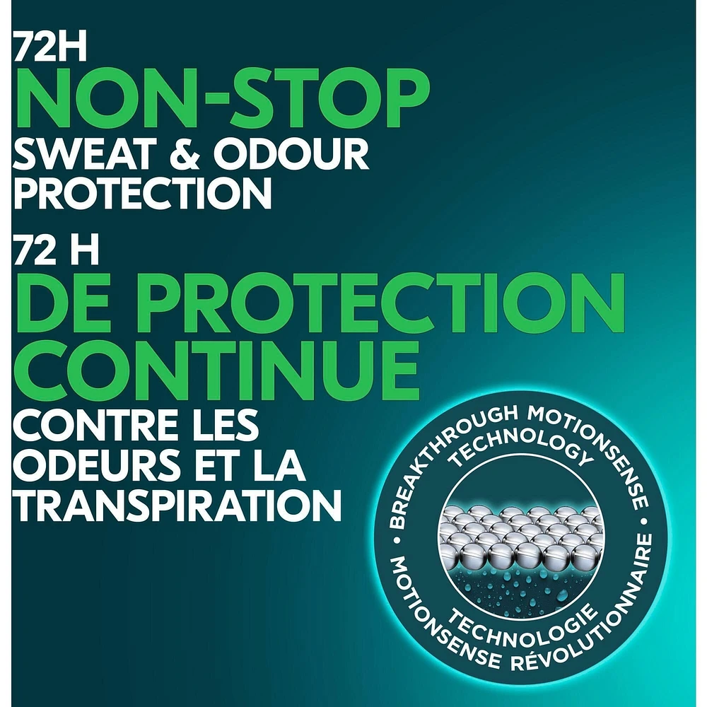 Antisudorifique en bâton pour une protection de 48 h contre les odeurs Degree Men Workout Endure protection antibactérienne contre les odeurs 76 g