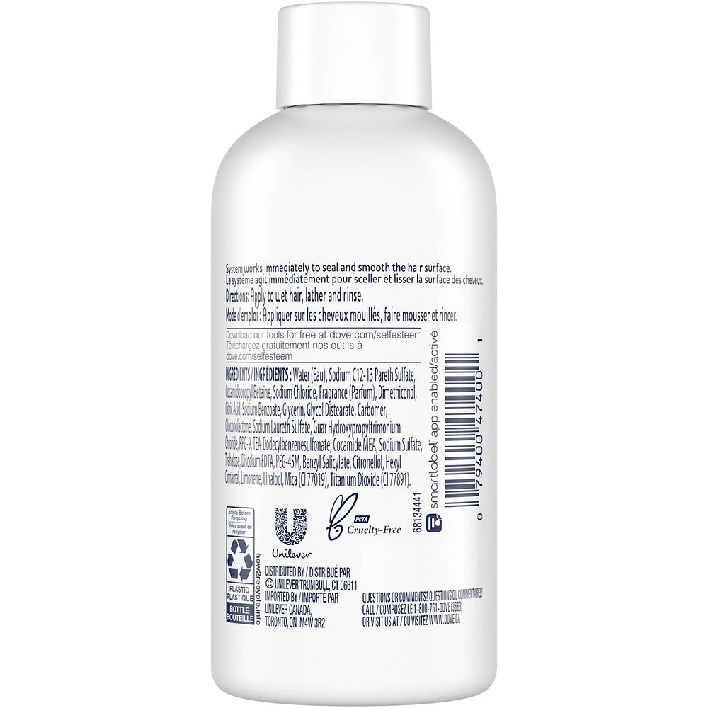 Dove Nutritive Solutions Shampoo for damaged hair Intensive Repair with Keratin Repair Actives 89 ml